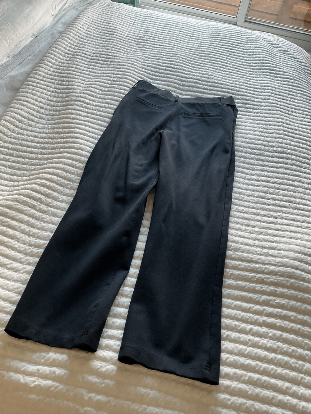 Betabrand Black High-Waist Leggings